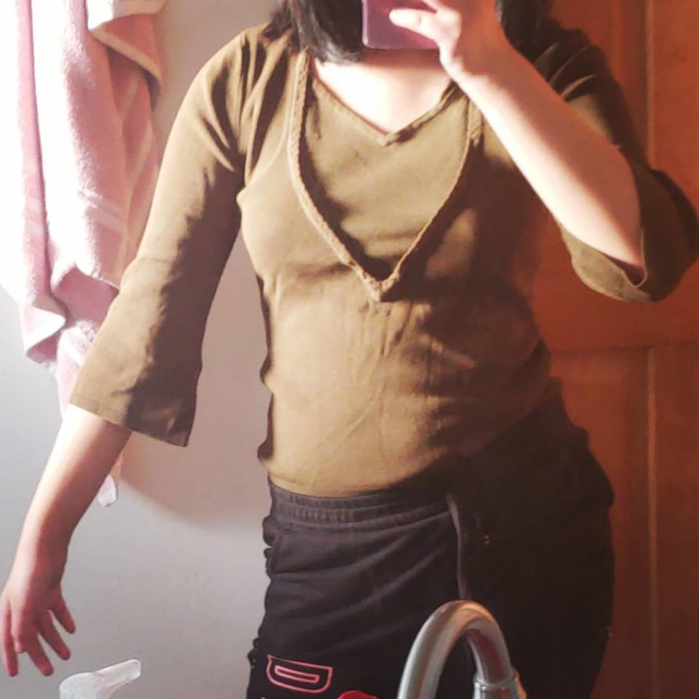 Small Green Navy Shirt